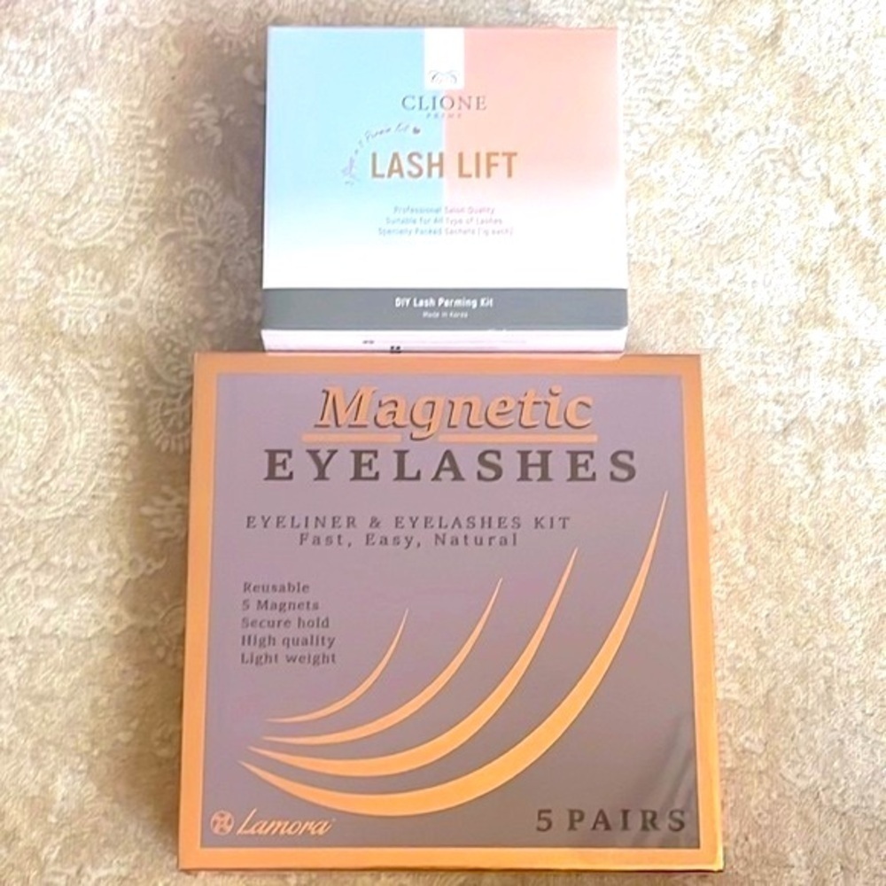 Brand New Lash Lift Kit Eyebrow Lamination & Reusable False Magnetic Eyelashes